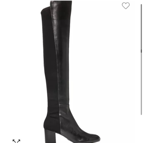 Stuart Weitzman Womens 5050 Yuliana Over The Knee Block heel Boots Size 6.5 - Picture 3 of 15